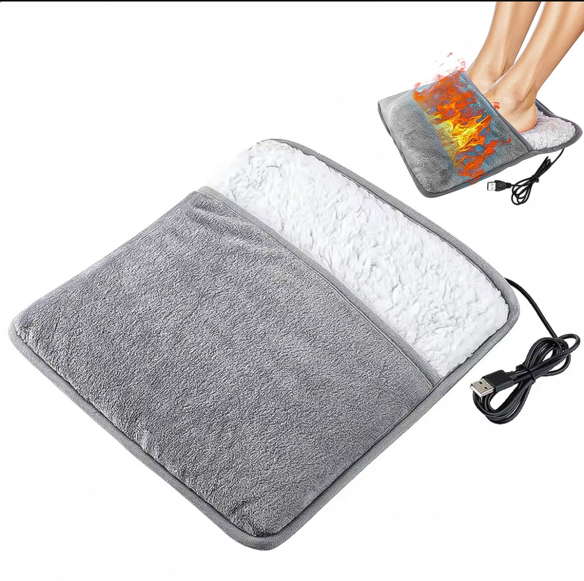 Calienta Pies con USB